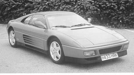 Miniature Ferrari 348 TS 1990 AMR Factory Built - Série Limitée 100ex N°45/100 - 1:43 - Occasion