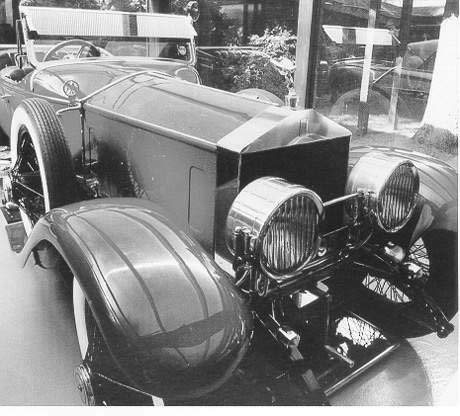 1921 Rolls-Royce Silver Ghost Pall Mall tourer