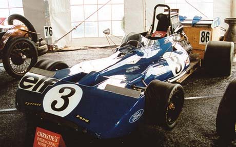 1971 Tyrrell-Cosworth Formula 1  Single Seater