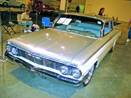 1961 Chevrolet Biscayne Bisquick custom 2-Door Post