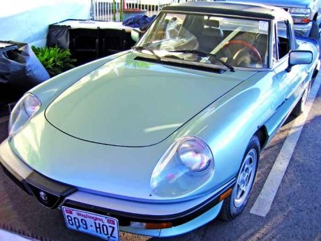 1984 Alfa Romeo Spider Veloce convertible|Convertible