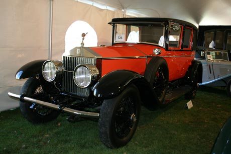 1926 Rolls-Royce Silver Ghost Springfield Tilbury 4-dr sedan