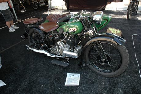 1930 BSA E30/14 Colonial sidecar Motorcycle