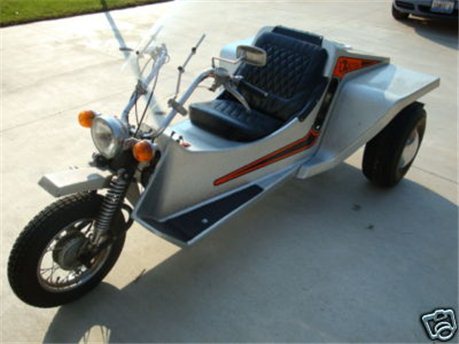 1975 Owosso Explorer Corp. Exalter  3-wheeled motorcycle