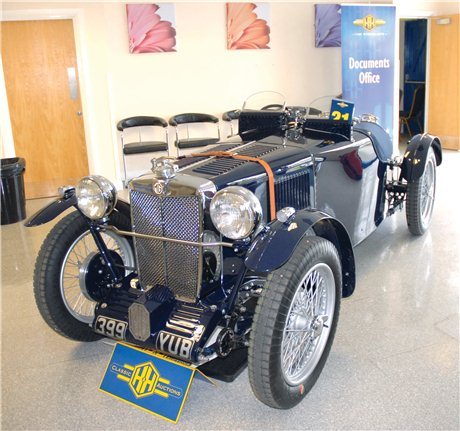 1936 MG TA Special roadster