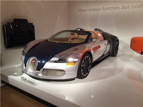 2011 Bugatti Veyron Bleu Nuit Grand Sport convertible