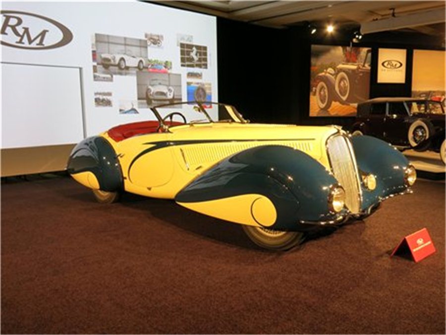 1937 Delahaye 135  torpedo roadster