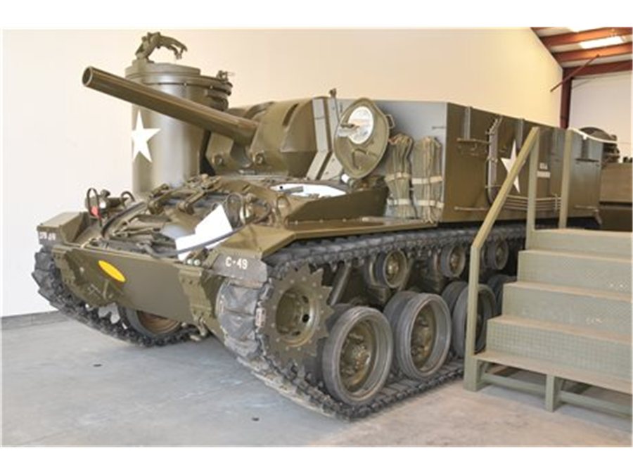 1945 ACF-Brill M75 105-mm Howitzer motor carriage
