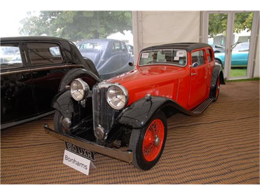 1935 Jaguar SS I 3Â½-liter 2-dr sedan