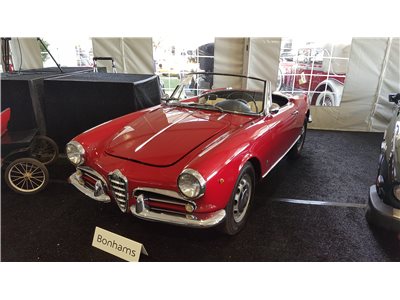 1962 Alfa Romeo Giulietta  Spider