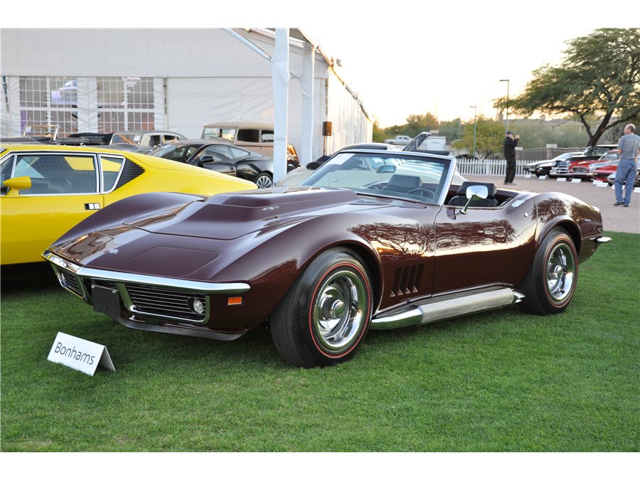 Moneta USA Colorata 1969 Chevrolet Corvette L88 JFK - Mezzo Dollaro Muscle Car