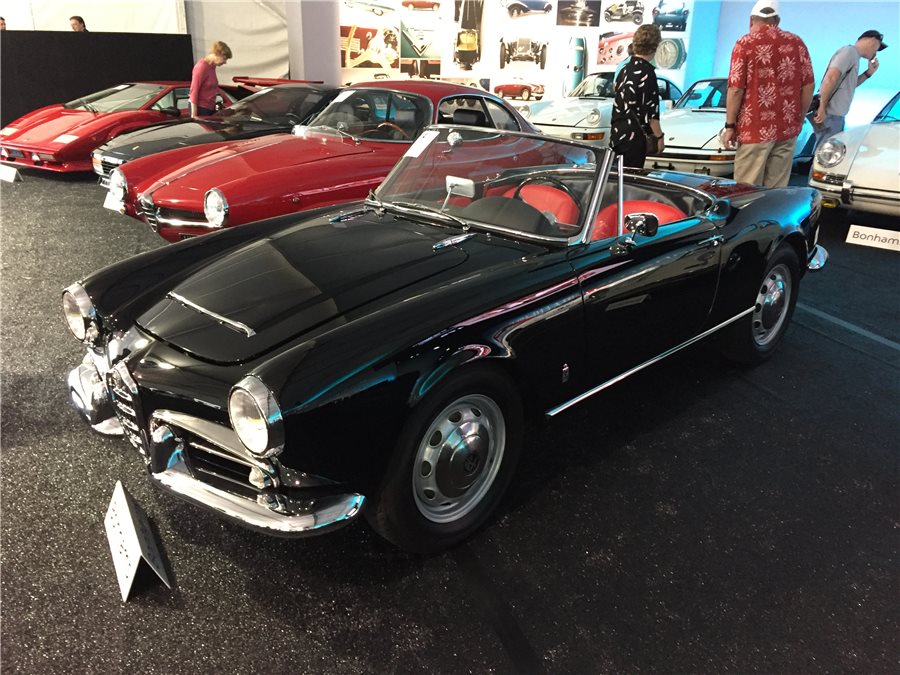 1962 Alfa Romeo Giulia 1600 Normale Spider