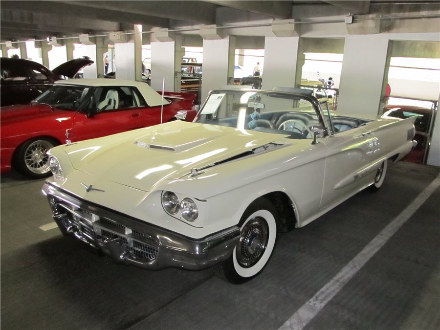 1960 Ford Thunderbird convertible