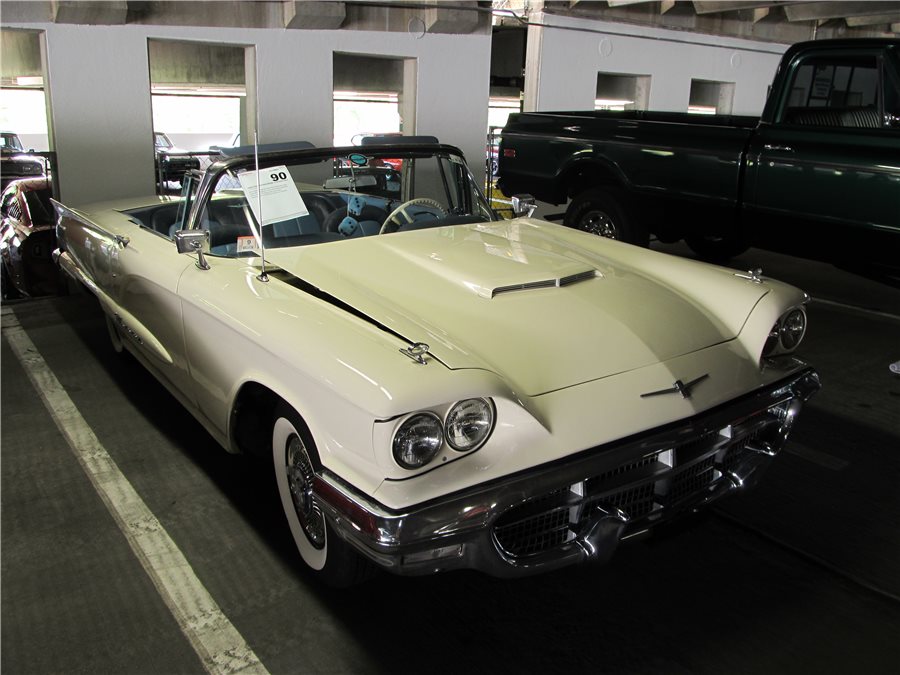 1960 Ford Thunderbird convertible