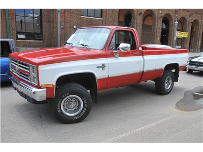 1987 GMC 1500 Chevrolet Silverado replica pickup