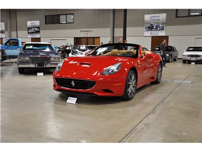 2011 Ferrari California convertible