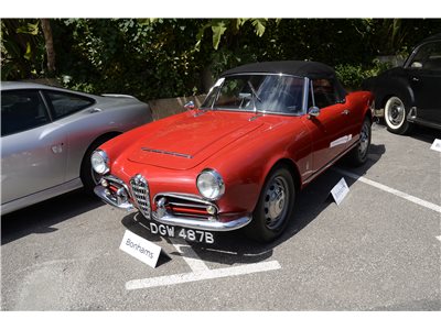 1964 Alfa Romeo Giulia 1600 Veloce Spider