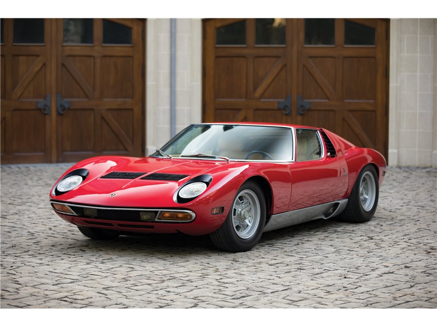 1971 Lamborghini Miura P400 SV coupe