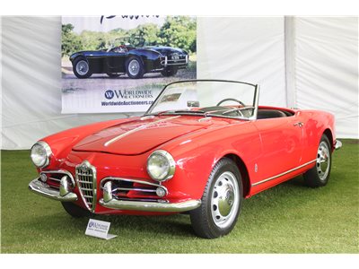 1958 Alfa Romeo Giulietta 750F Veloce Spider