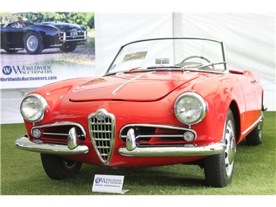 1958 Alfa Romeo Giulietta 750F Veloce Spider
