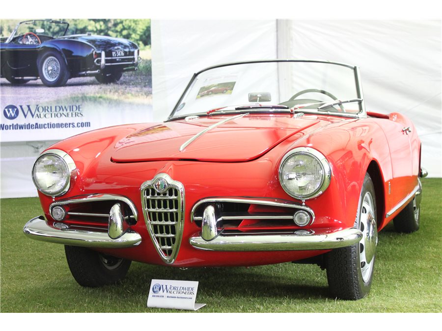 1958 Alfa Romeo Giulietta 750F Veloce Spider