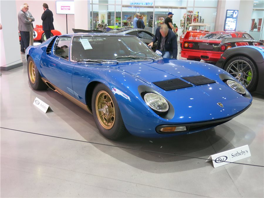 1971 Lamborghini Miura P400 SV coupe