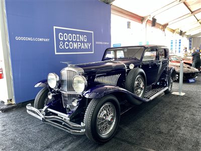 1930 Duesenberg Model J Sport sedan