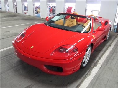 2002 Ferrari 360 Modena Spider