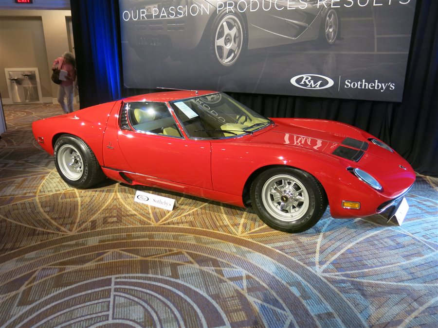 1971 Lamborghini Miura P400 SV coupe