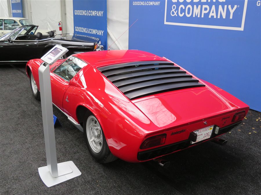 1969 Lamborghini Miura P400 S coupe