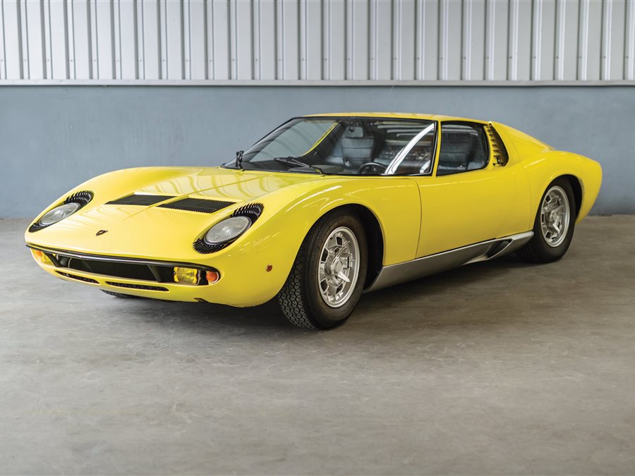 1968 Lamborghini Miura P400 coupe
