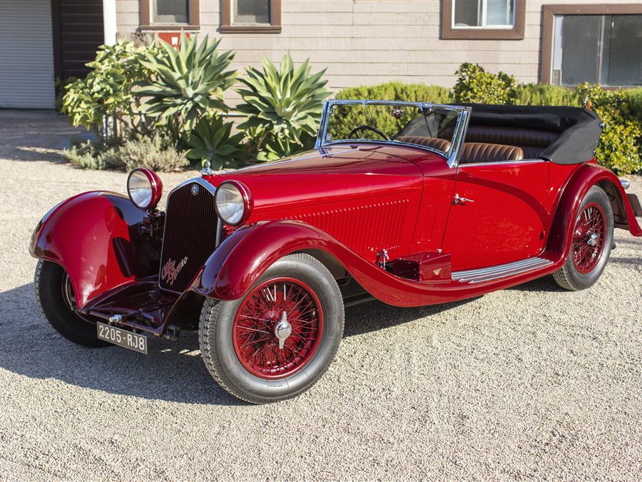 1934 Alfa Romeo 8C 2300 Cabriolet Decapotable Platinum Database Sports Car Market