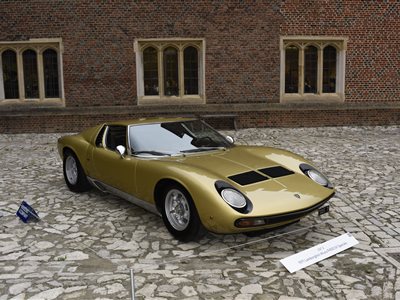 1971 Lamborghini Miura P400 SV Speciale coupe
