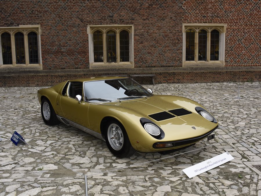 1971 Lamborghini Miura P400 SV Speciale coupe