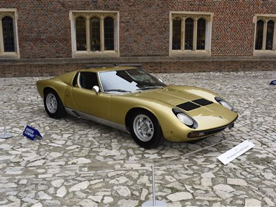 1971 Lamborghini Miura P400 SV Speciale coupe
