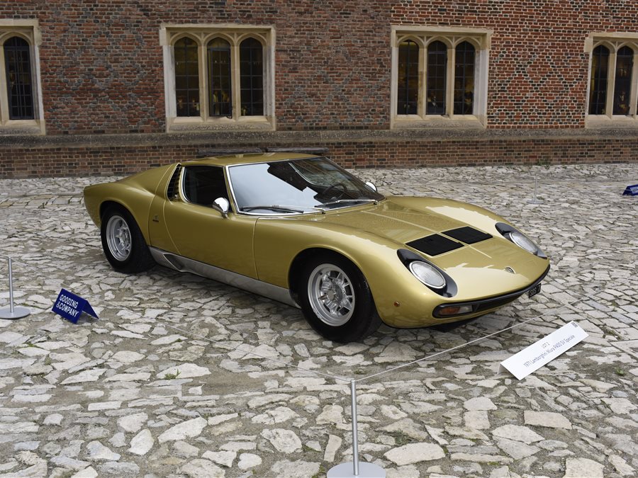 1971 Lamborghini Miura P400 SV Speciale coupe