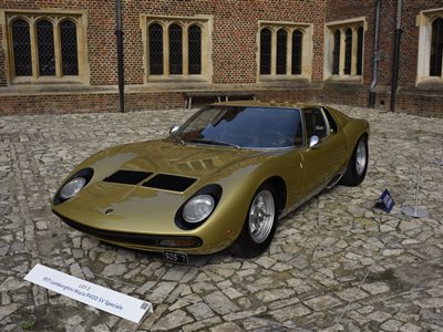 1971 Lamborghini Miura P400 SV Speciale coupe