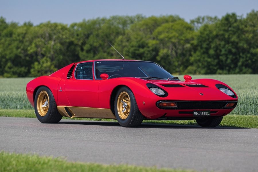 1972 Lamborghini Miura SV coupe