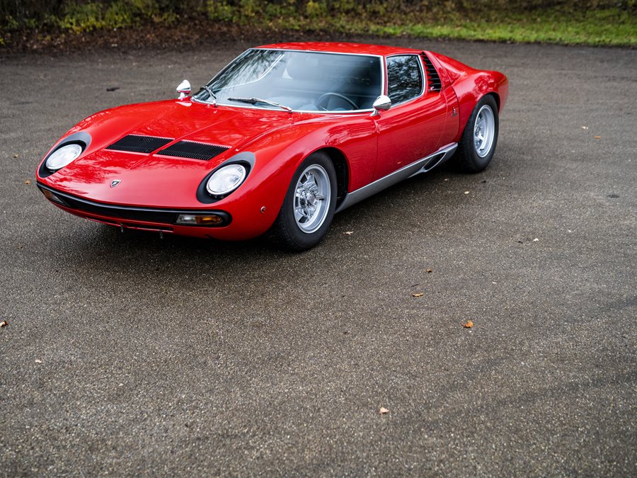 1971 Lamborghini Miura P400 SV coupe