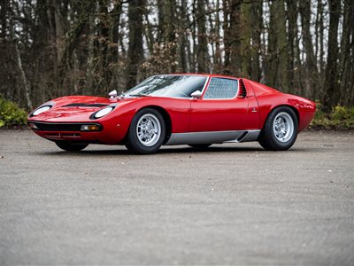1971 Lamborghini Miura P400 SV coupe