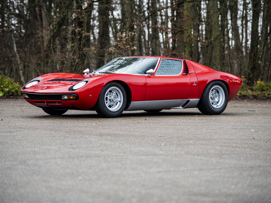 1971 Lamborghini Miura P400 SV coupe