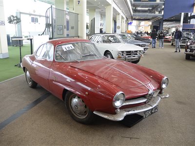 1960 Alfa Romeo Giulietta SS coupe