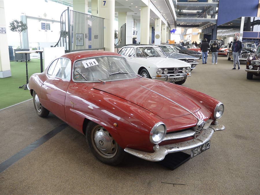 1960 Alfa Romeo Giulietta SS coupe