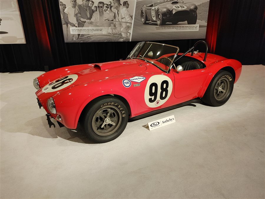 1963 Shelby Cobra roadster