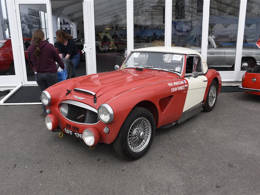 1960 Austin-Healey 3000 Mk1 rally car roadster