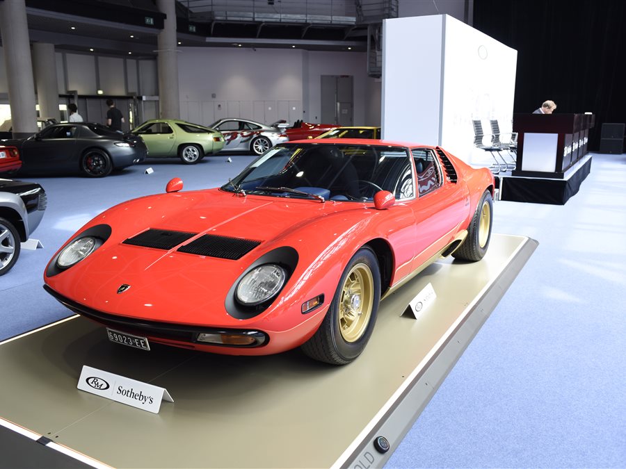 1971 Lamborghini Miura SV coupe