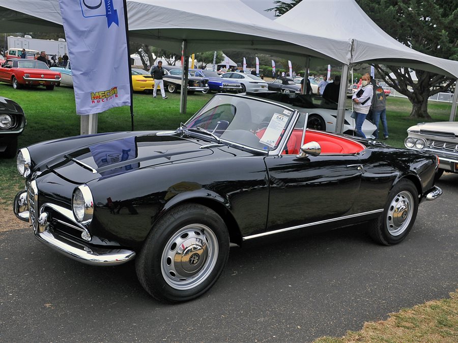 1965 Alfa Romeo Giulia Spider Veloce convertible