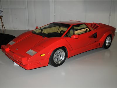 1990 Lamborghini Countach 25th Anniversary Edition coupe