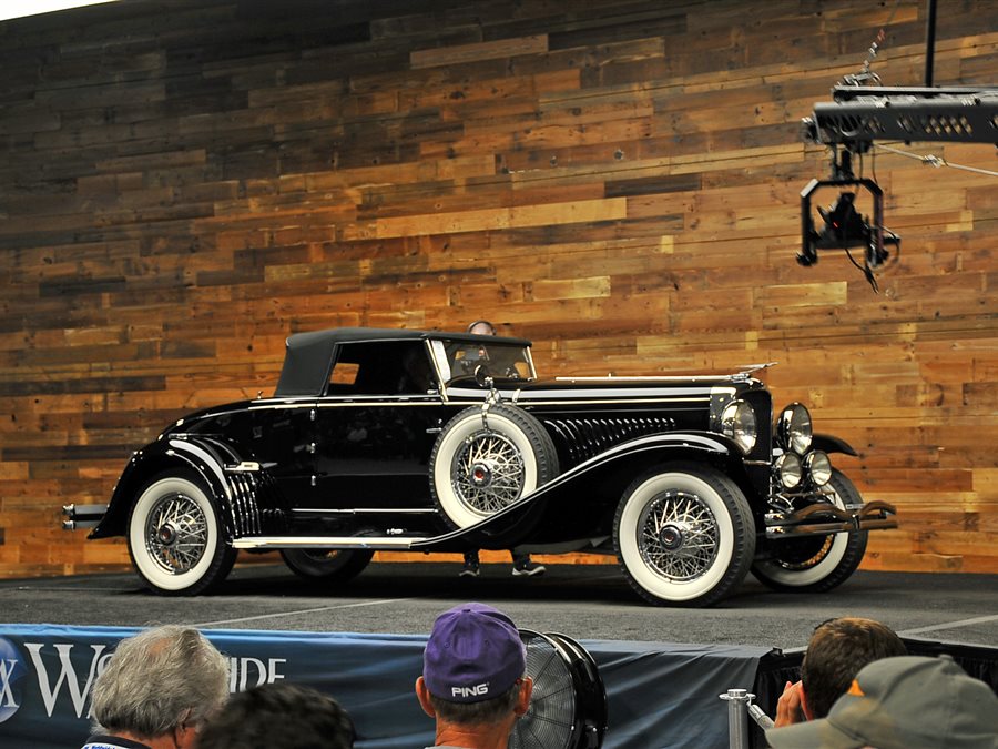 1929 Duesenberg Model J 2-dr rumbleseat conv't