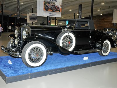 1929 Duesenberg Model J 2-dr rumbleseat conv't